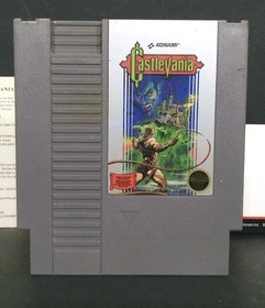 Castlevania (Nes) (1987) With Funcoland Instructions And Inserts. Free Shipping!