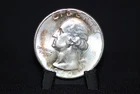 1960p Washington quarter BU silver