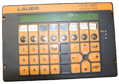 Lauer PCS 090 Topline Mini Operator Panel 090.206.D HMI Display Serial Used