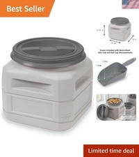 BPA-Free Airtight Food Storage Container for Pets   24 lb Capacity, Made in USA
