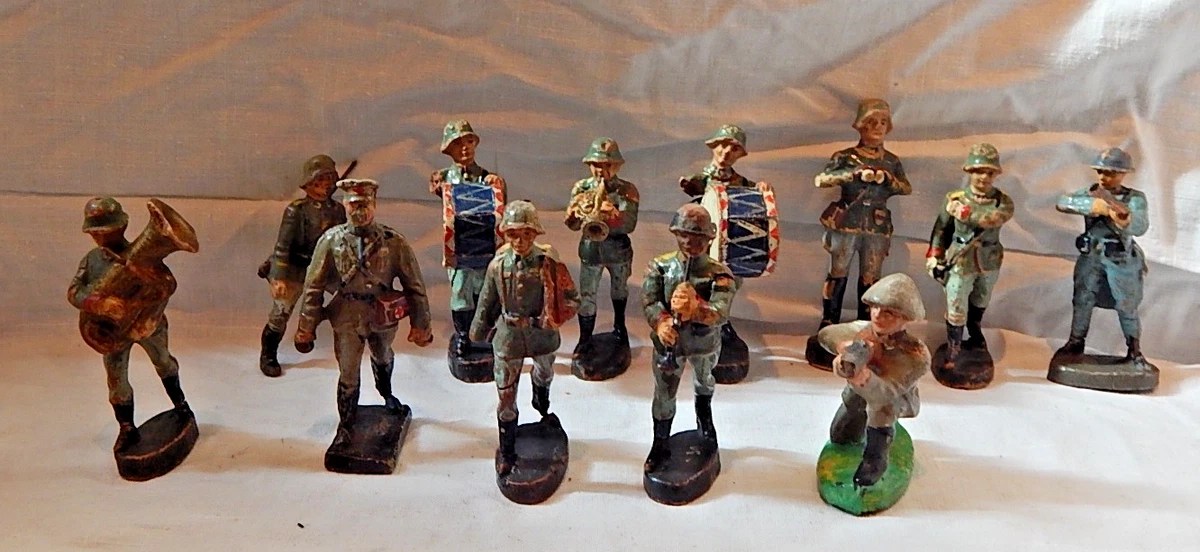 43 Masse de soldats - Masse marquée, Lineol, Elastolin, F... | enchères 43 Masse de soldats - Masse marquée, Lineol, Elastolin, F... | enchères