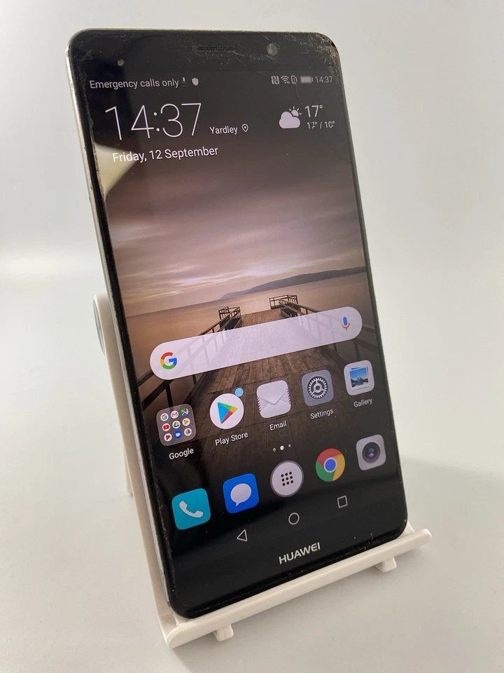 Huawei Mate 9 Grey Unlocked 64GB 5.9" Dual 20MP 4GB Android Smartphone Cracked - Image 2 of 4