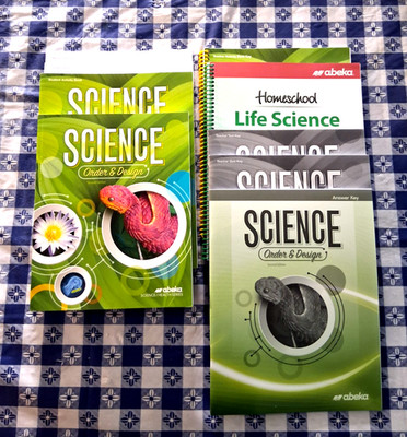 NEW Abeka Grade 7 Science Order Design Student Text Workbook Teacher Keys 2nd Ed