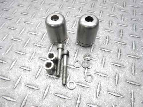 2008 08-09 Kawasaki ZG1400 Concours 1400 Handlebar Bar End Weight Cap Cover Pair