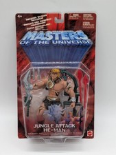 Masters of the Universe 200X Jungle Attack He-Man MOTU 6  Figure Mattel 2002 New