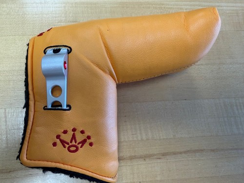 Scotty Cameron Yellow Studio Design '01 Putter Headcover, Mint
