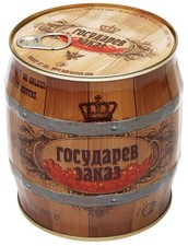 Red Salmon Caviar "Gosudarev Zakaz", 2 lbs / 907 g