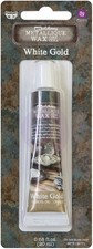 Prima Marketing Finnabair Art Alchemy Metallique Wax .68 Fluid Ounce-White Gold