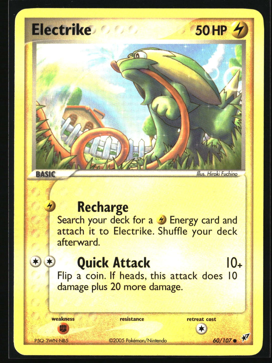 Electrike - 060/107 Common Deoxys 60/107 LP