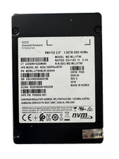 HPE Samsung PM1733 1.92TB 2.5" PCIex4 NVMe U.2 SSD/Very Low HOURs/100% HEALTH