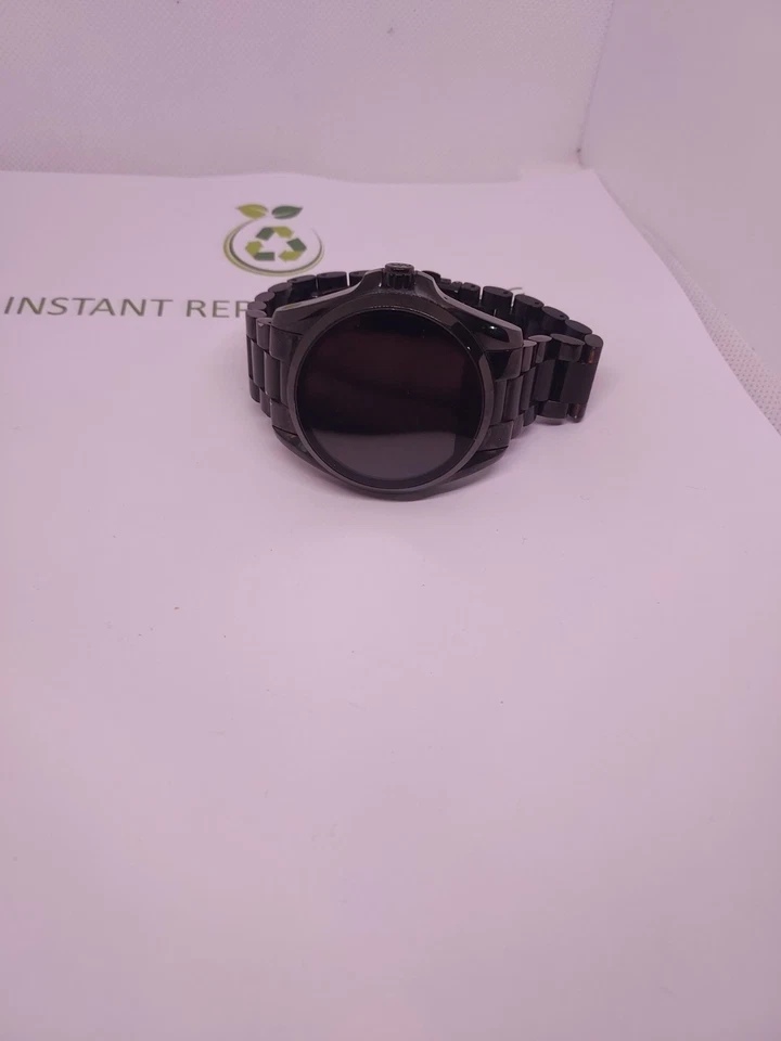 Michael Kors Smart Watch - DW2c - Black Case/Band - Status Unknown - Image 3 of 4