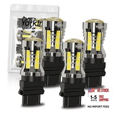 3157 LED Bulb 6000K White 2880 lumens 3156 LED 3157/3156 White pack of 4