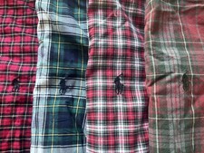 Ralph Lauren Lot 4 Men s Long Sleeve Shirts Dress Casual L Multicolor