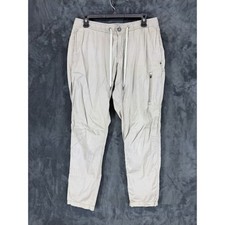 Vuori Ripstop Climber Pants Mens Medium Khaki Tan Organic Cotton Stretch V412