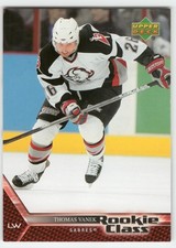 Hockey card | Thomas Vanek #5 | 2005-06 Upper Deck Rookie Class Box Set. rookie card picture