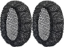 Exclusive 2-Pack Mesh Exfoliating Covers for Radiant Skin - For Body Scrubbers