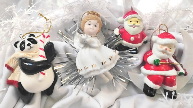 Mix Selection Ceramic Christmas Ornaments