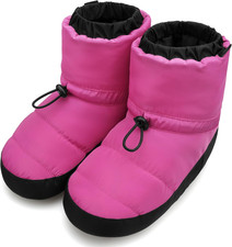 Girls Ballet Warm up Booties Dance Slipper Boots Ballerina Elastic Shoes