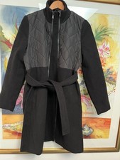 Mamalicious Maternity 2 In 1 Coat Black M New Unworn