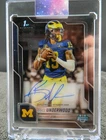 2025 TOPPS Bowman Chrome U University Bryce Underwood 1st Auto Michigan BCU-BUN