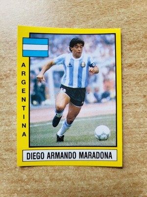 Panini Sticker Diego Armando Maradona Nr. 297 Ägypten Egypt Football 87