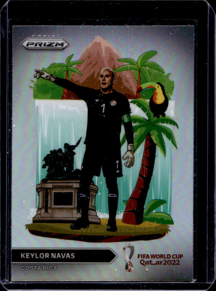 2022 Panini Prizm World Cup Keylor Navas National Landmarks #31