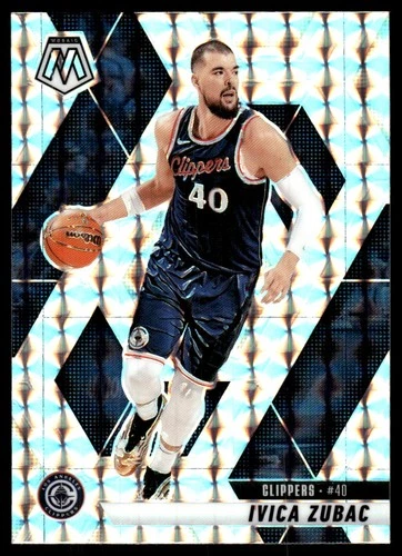 Ivica Zubac 2024-25 Panini Mosaic #177 Clippers Insert ? SEE SCAN! FREE SHIP