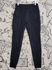 Avalanche Women's Black High Waist Leggings w/ Pockets Size S - Used Good