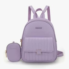 Montana West Mini Casual Backpack With Coin Pouch Womens NEW.