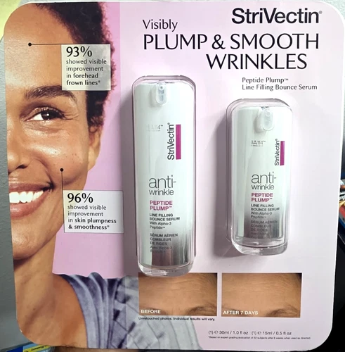 StriVectin Anti-Wrinkle Peptide Plump Line Filling Bounce Serum - 1oz + 0.5oz