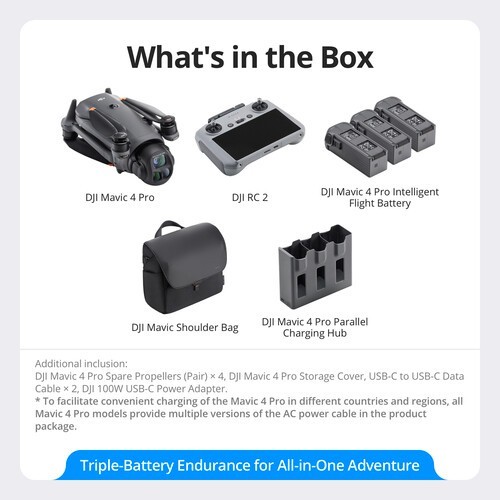 DJI Mavic 4 Pro Fly More Combo (DJI RC 2) | eBay