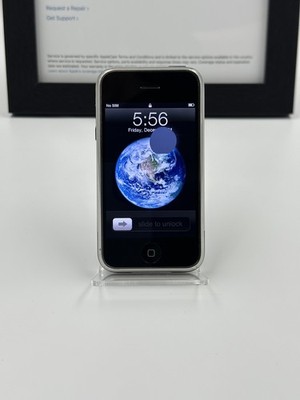NUMBER 001 - The FIRST Apple iPhone 1st Generation - 8GB - Black