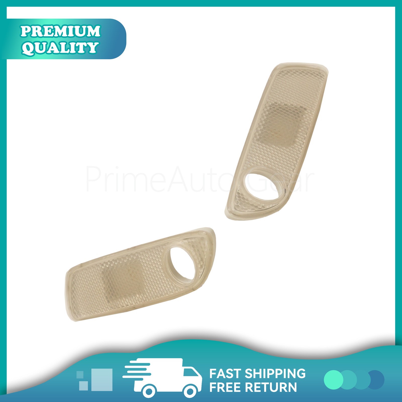 For 10-19 Rolls-Royce Ghost Wraith Dawn Pair Front Fender Side Marker Lights US