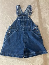 Vintage RARE Fubu womens overall shorts 90s, Y2K style, cargo pockets, XL