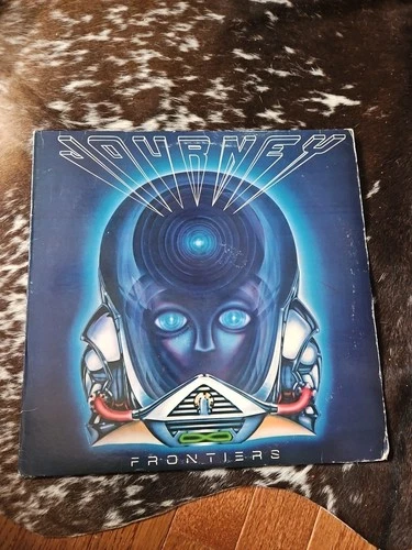 Journey Frontiers LP original 1983 Pressing Columbia 38504 VG-