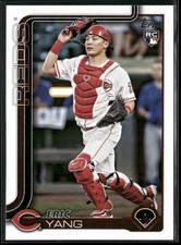 Eric Yang 2025 Topps Update #US168 RC Cincinnati Reds