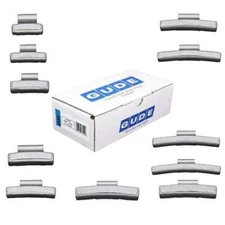 GUDE Tire Wheel Balancing Weights IAW Type Coated Steel Clip On 25 pc (10G-60G)