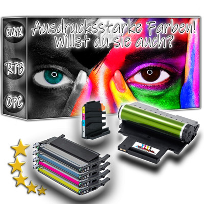 1-4 Tonerkartuschen / Bildeinheit / Resttonerbehälter für HP Color Laser 178nw