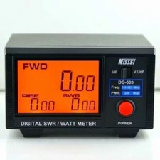 SWR/Watt Meter Nissei DG-503 1.6-525MHz HF VHF UHF Digital SWR WATT Meter