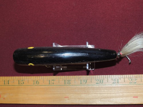 Tough Vintage Rebel Musky Muskie Size Pop R Fishing Lure, 5-1/2" Long 1 Knock #1 - Picture 4 of 10