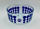 Pyrex 1915 Navy Blue Polka Dot Bowl 7201 100th Anniversary 1 Qt Size