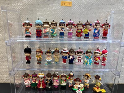 Peko chan Keychain figure lot milky poco fujiya mini Mascot set 30