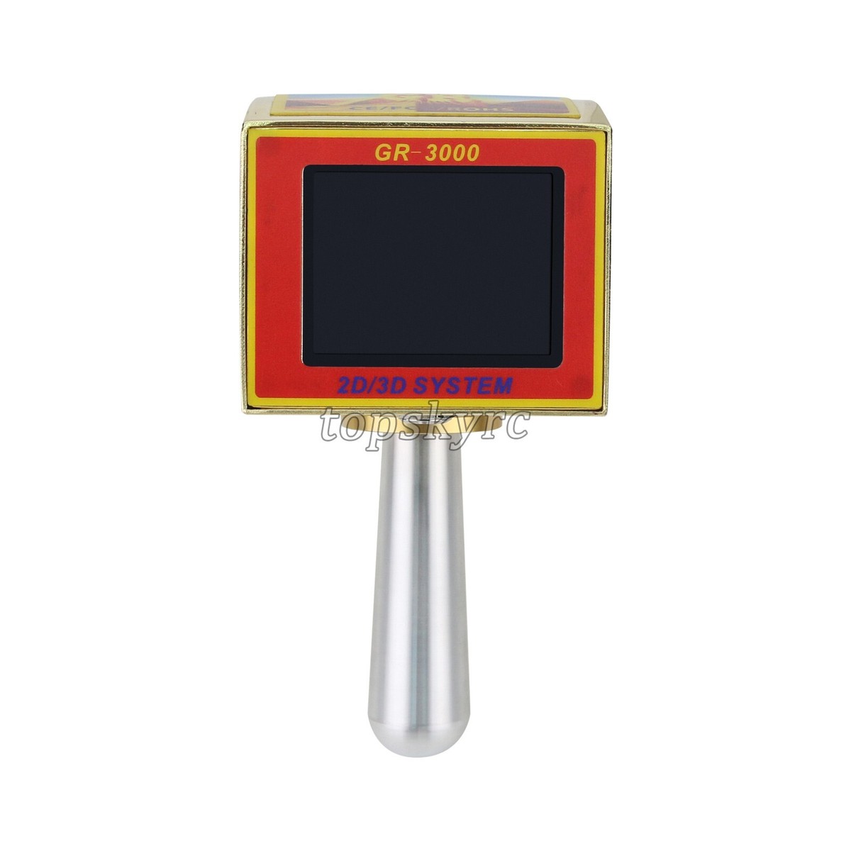 GR-3000 Hawk Eye Gold Metal Detector 2D/3D System with Touch