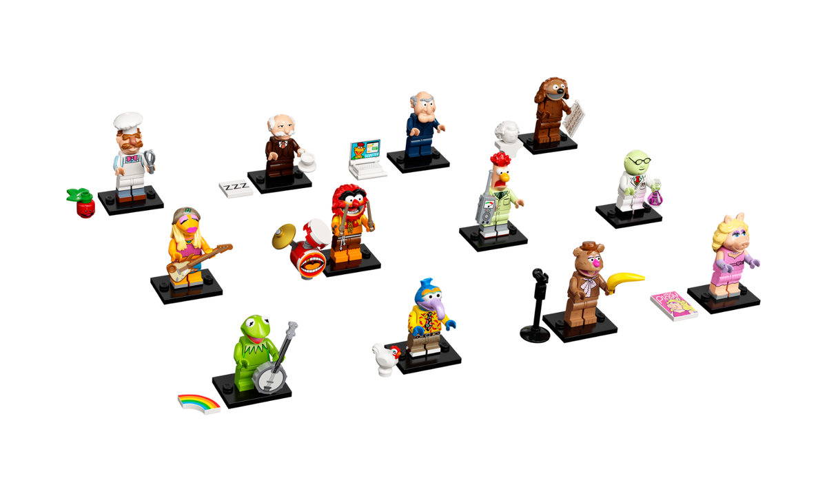 Lego The Muppets Series Minifigures 71033 - Complete Set of 12