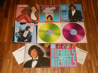 Jürgen Drews - SAMMLUNG - 5 Maxis (12'') + 3 LPs - Liebe im All - Herzschlag u.a.