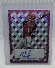 2022 LEAF METAL PERFECT GAME NOLAN STEVENS 7/15 PINK REFRACTOR