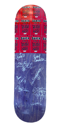 Signed Baker Has A Deathwish Deck 8.5x32 | eBay