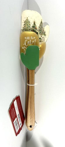 CWC Cook With Color 3 Piece Spatula Set. Golds, Greens, Trees, All Is ...