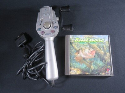 ps1 tsuricon 1 fishing controller sony ps Japan game ASCII bass