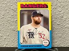 Jordan Montgomery, Milwaukee Brewers - 2024 Texas Rangers Topps Heritage